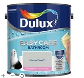 DULUX EASYCARE BATHROOM SOFT SHEEN GOOSE DOWN 2.5L